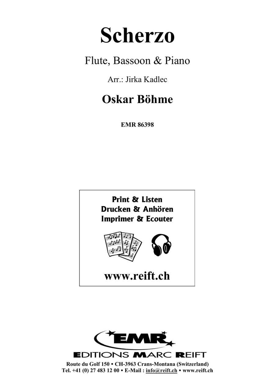Scherzo Scherzo Bassoon scores gallery preview page 2