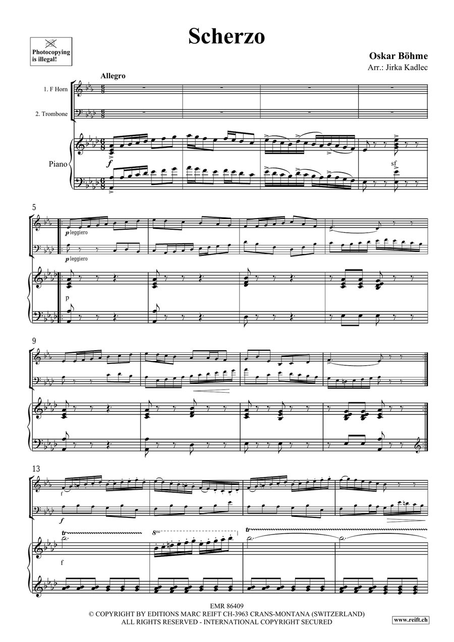 Scherzo Scherzo Horn scores gallery preview page 3