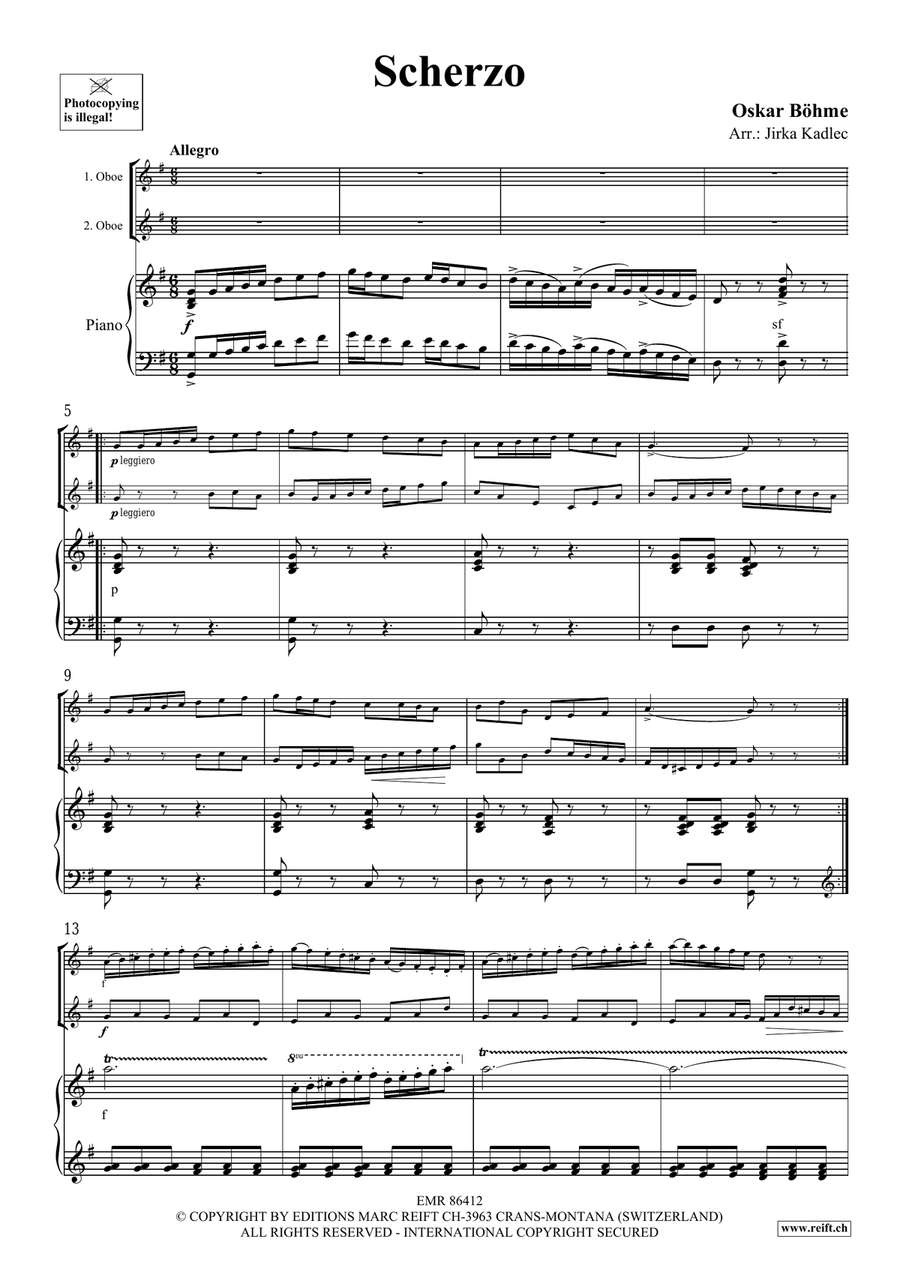 Scherzo Scherzo Piano Accompaniment scores gallery preview page 3