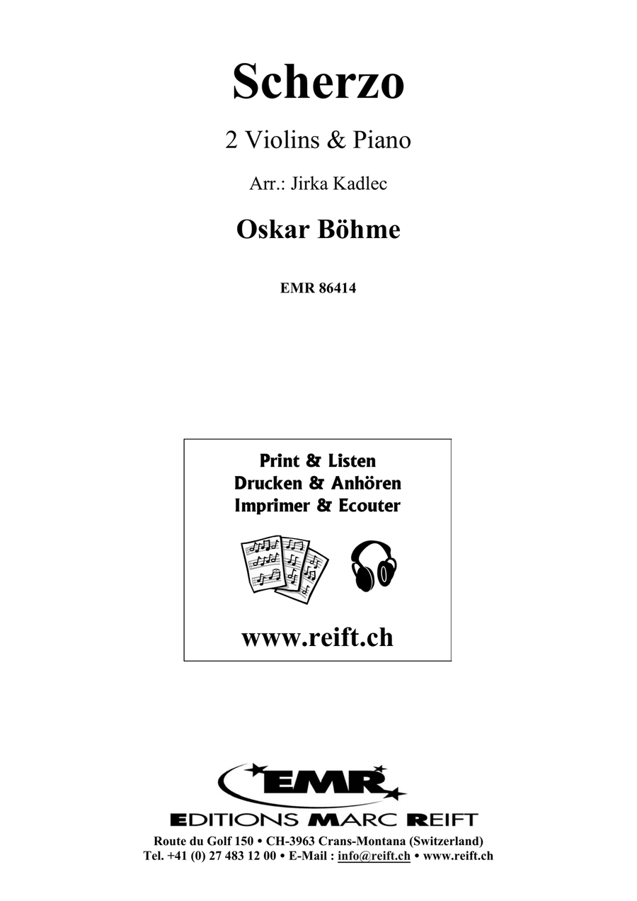 Scherzo Scherzo Violin scores gallery preview page 2