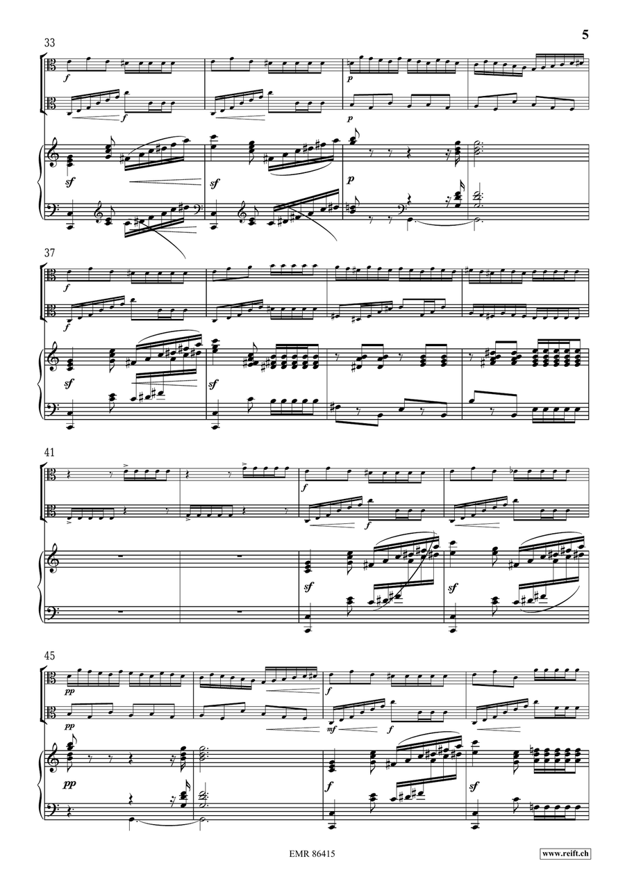 Scherzo Scherzo Viola scores gallery preview page 5