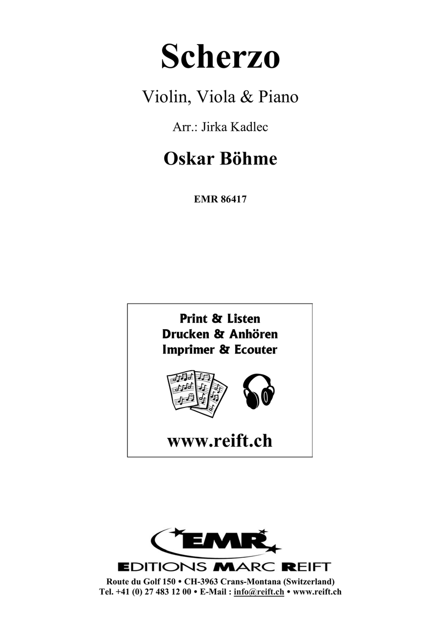 Scherzo Scherzo Viola scores gallery preview page 2