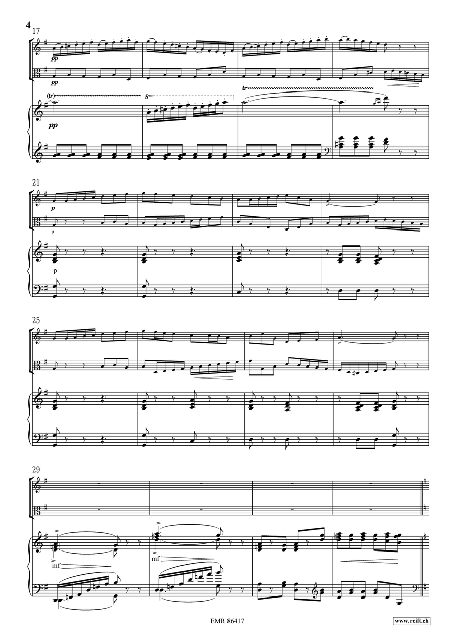 Scherzo Scherzo Viola scores gallery preview page 4