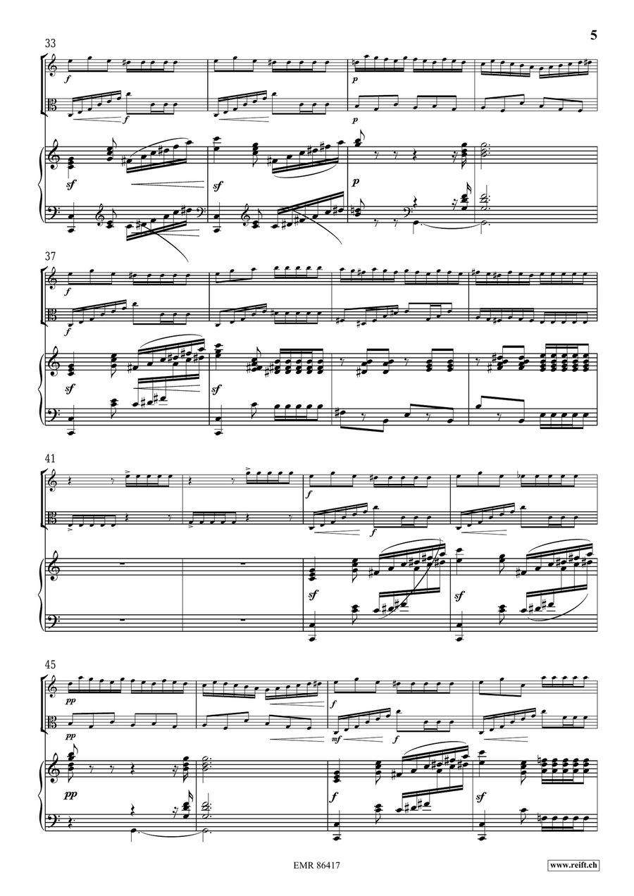 Scherzo Scherzo Viola scores gallery preview page 5