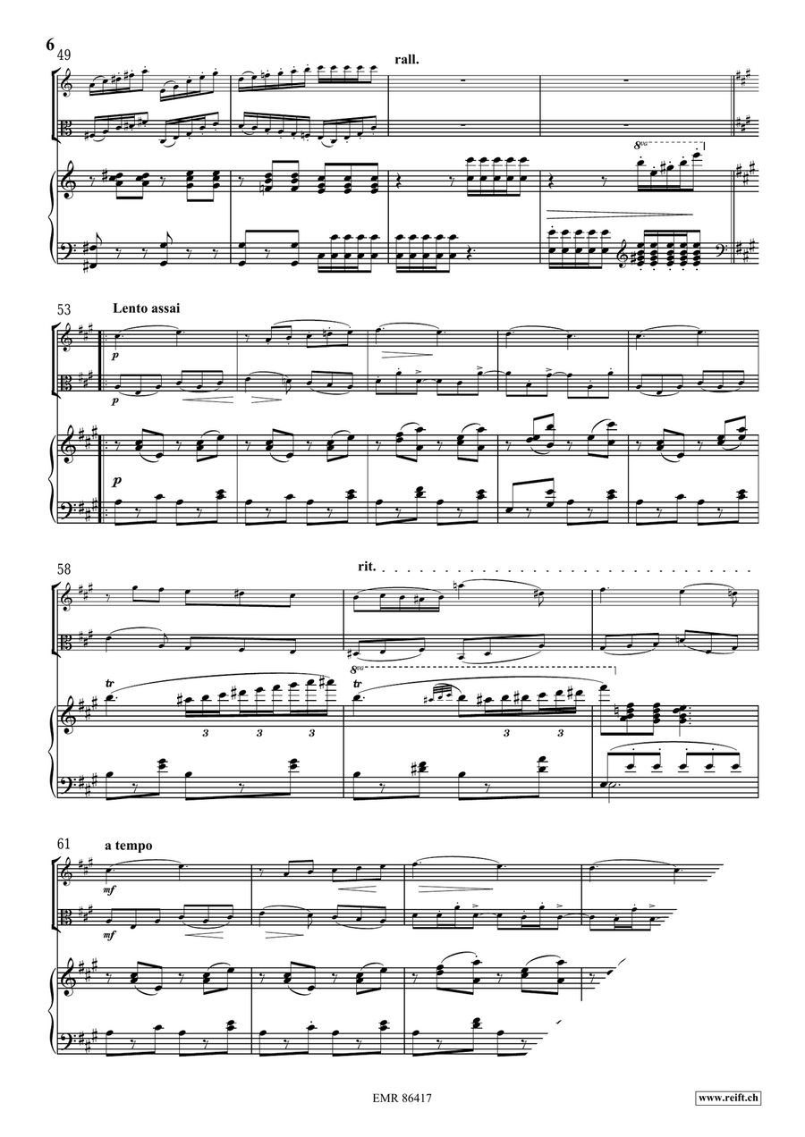 Scherzo Scherzo Viola scores gallery preview page 6