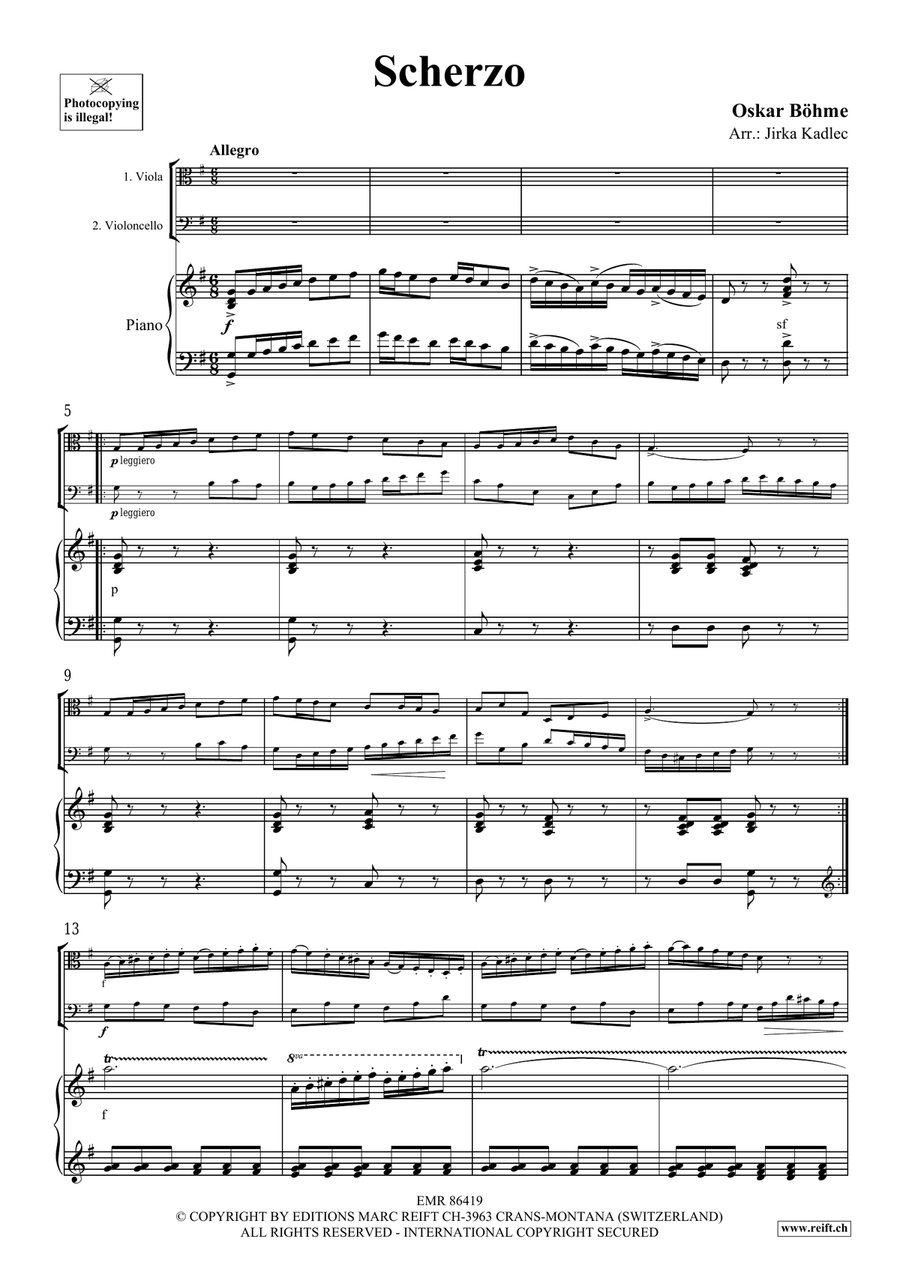 Scherzo Scherzo Cello scores gallery preview page 3
