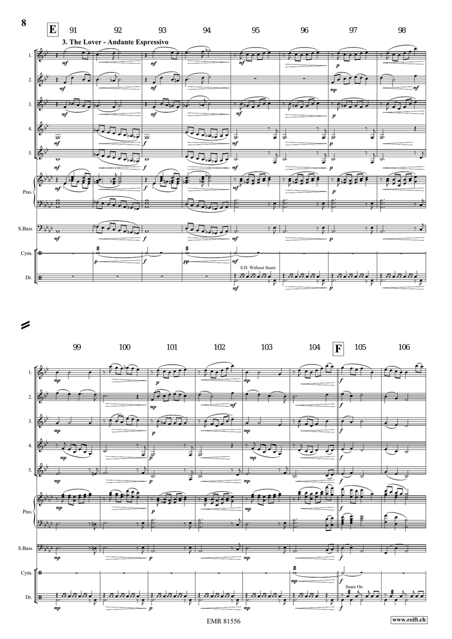 Merlin The Enchanter Merlin The Enchanter Clarinet Quintet scores gallery preview page 6