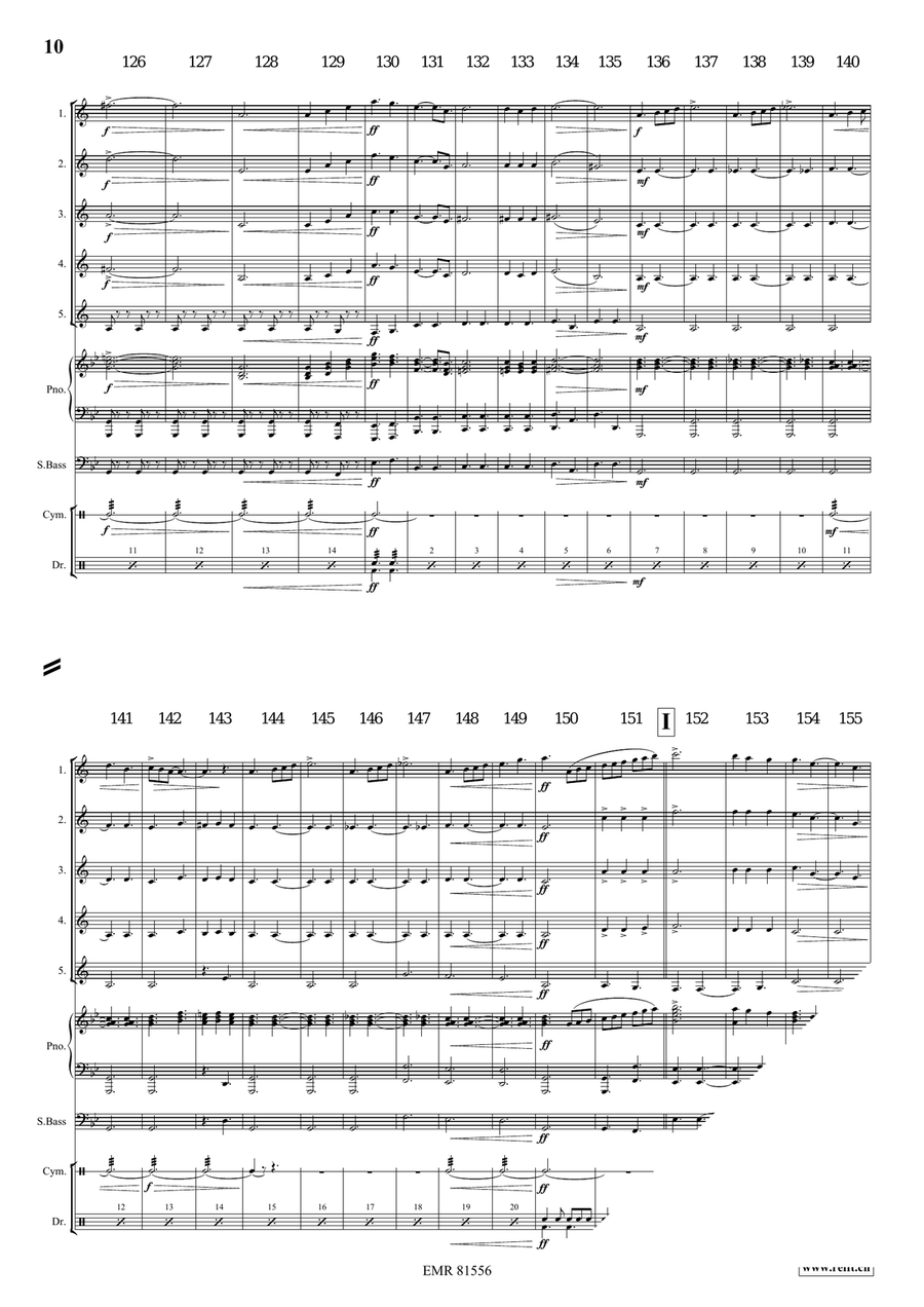 Merlin The Enchanter Merlin The Enchanter Clarinet Quintet scores gallery preview page 8