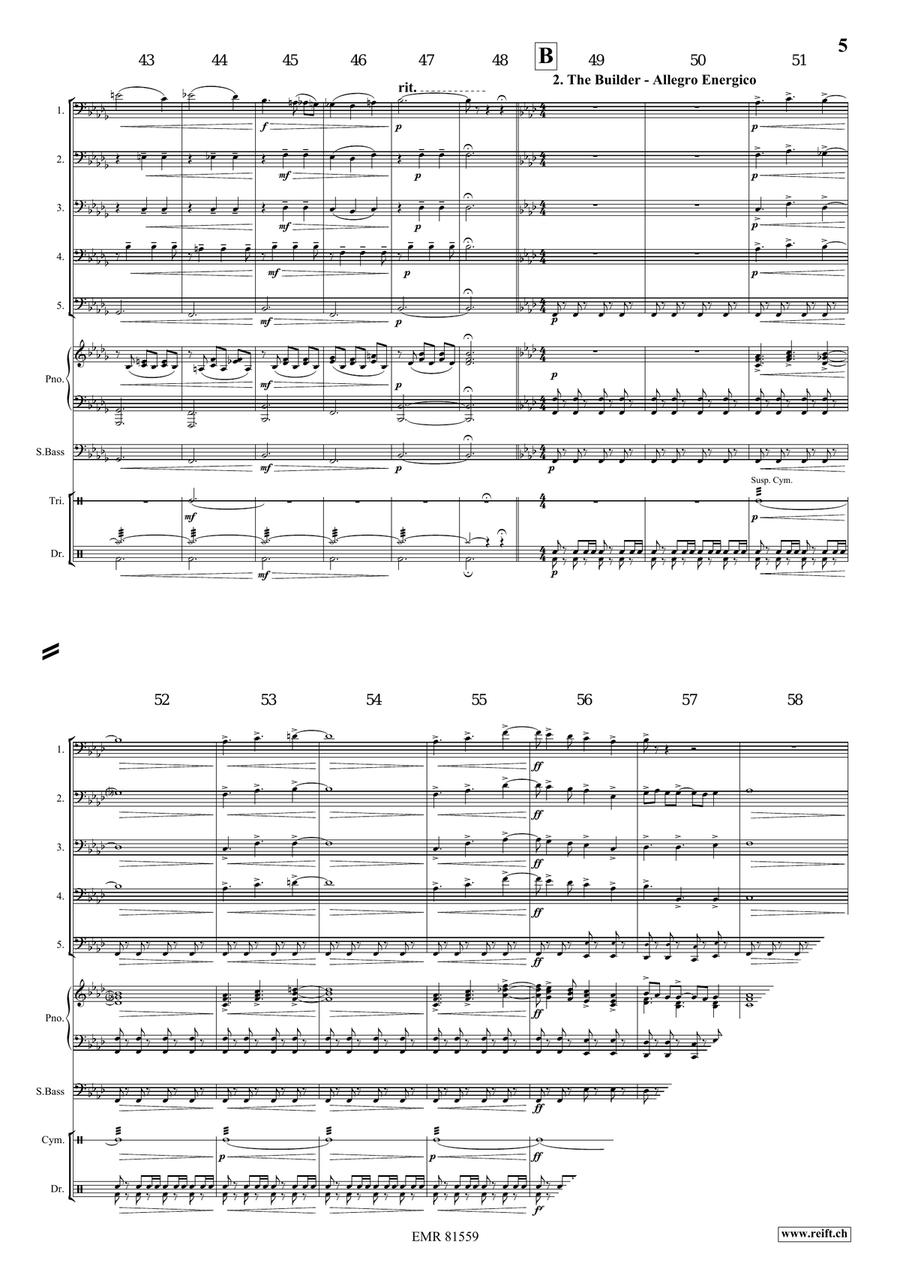 Merlin The Enchanter Merlin The Enchanter Trombone scores gallery preview page 5