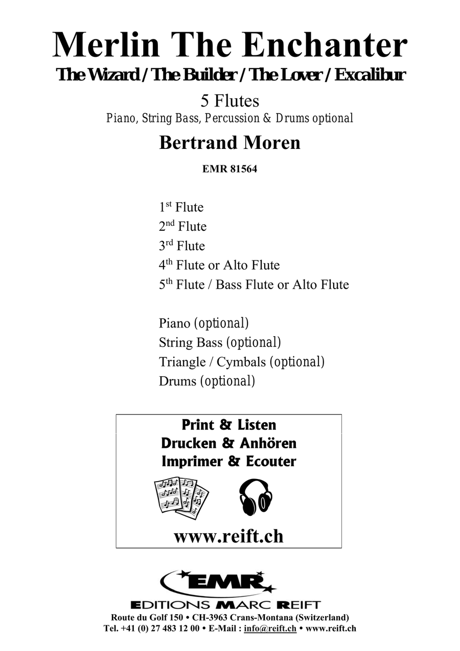 Merlin The Enchanter Merlin The Enchanter Flute scores gallery preview page 2