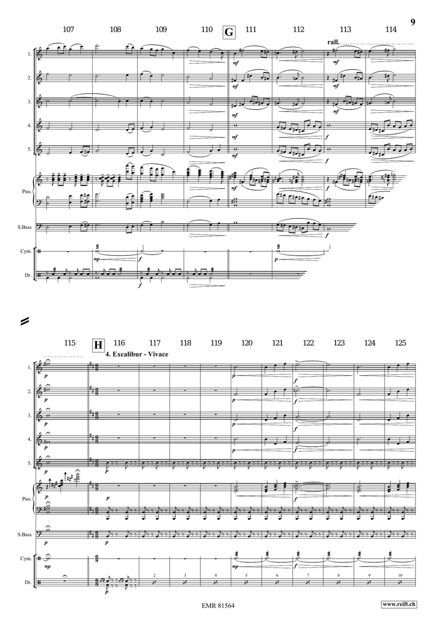 Merlin The Enchanter Merlin The Enchanter Flute scores gallery preview page 7
