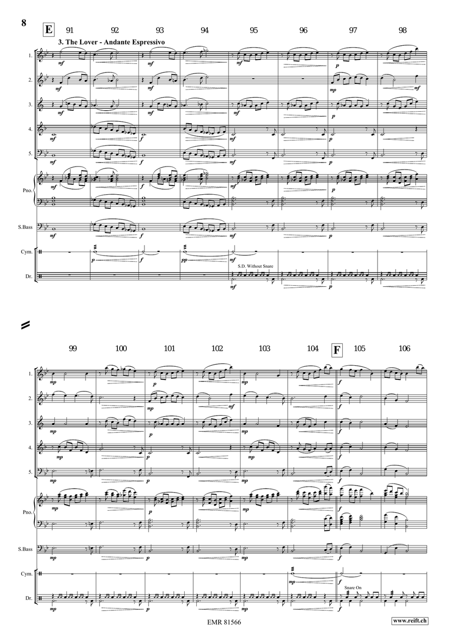 Merlin The Enchanter Merlin The Enchanter Woodwind Quintet scores gallery preview page 6