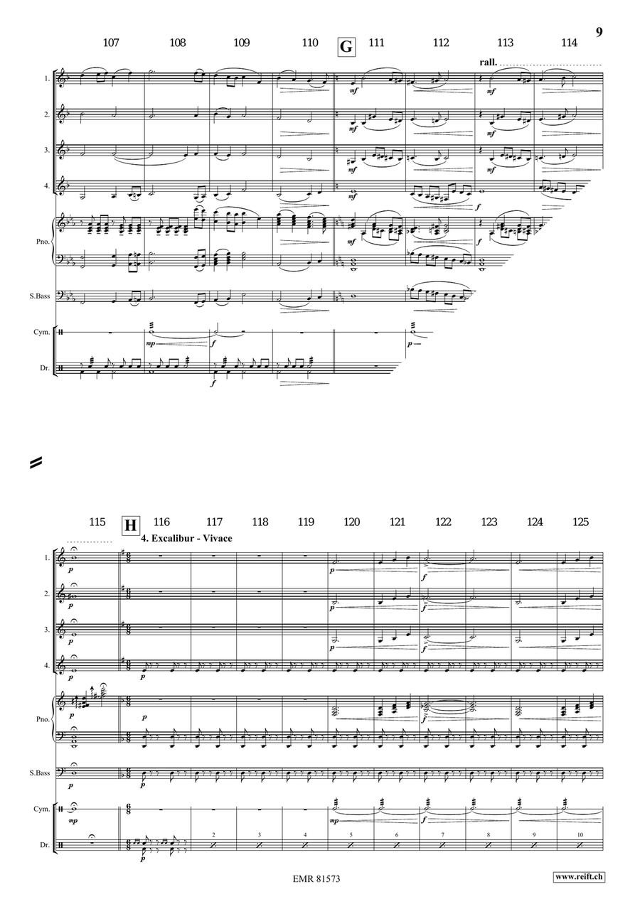 Merlin The Enchanter Merlin The Enchanter Cornet scores gallery preview page 7