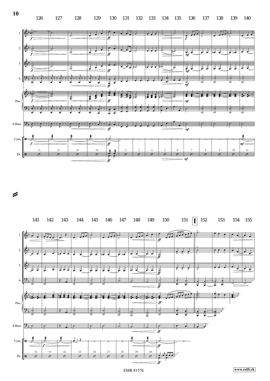 Merlin The Enchanter Merlin The Enchanter Brass Quartet scores gallery preview page 8