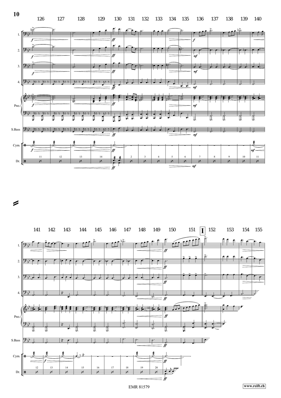 Merlin The Enchanter Merlin The Enchanter Bassoon Quartet scores gallery preview page 8