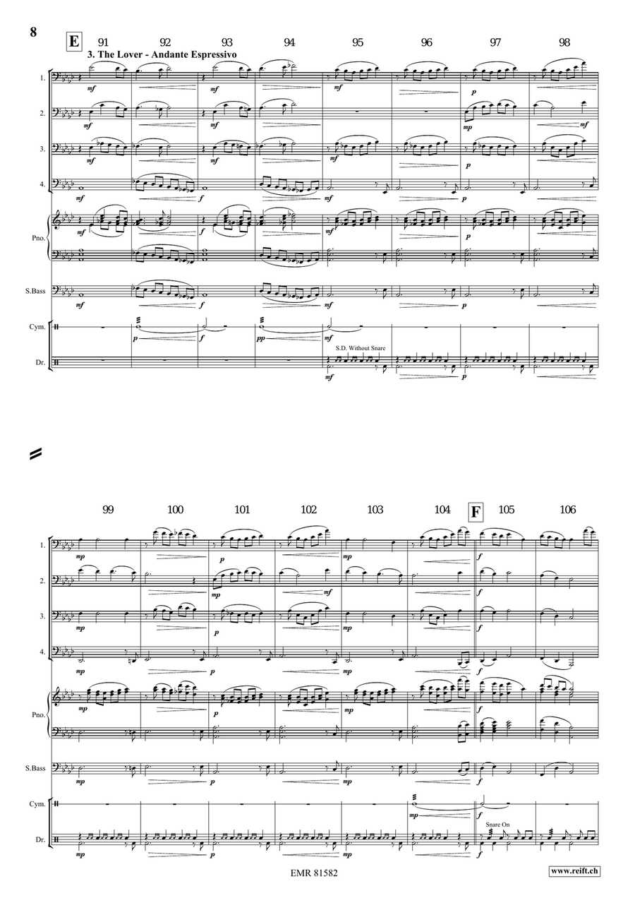Merlin The Enchanter Merlin The Enchanter Tuba Quartet scores gallery preview page 6