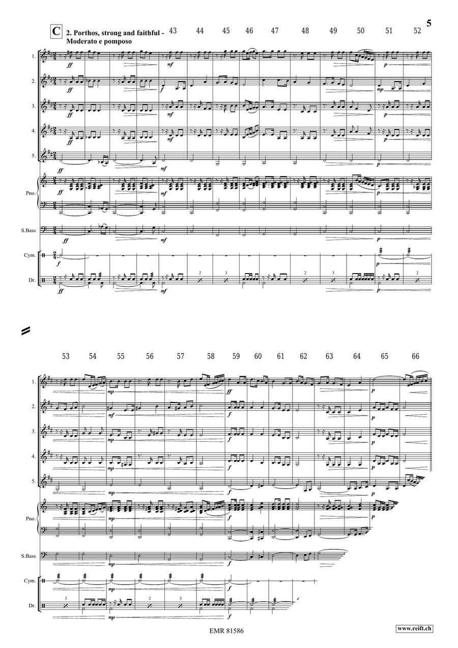 The Musketeers The Musketeers Cornet scores gallery preview page 5