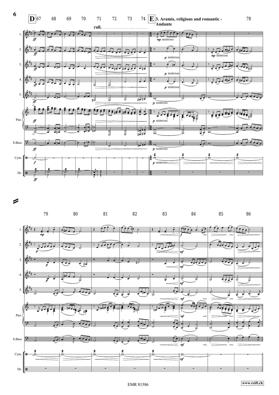 The Musketeers The Musketeers Cornet scores gallery preview page 6