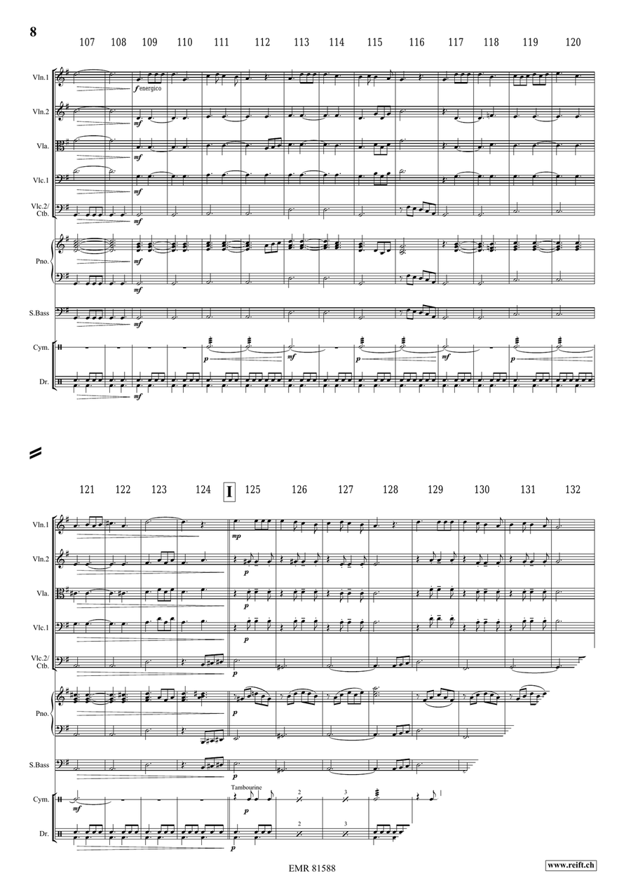The Musketeers The Musketeers String Quintet scores gallery preview page 8
