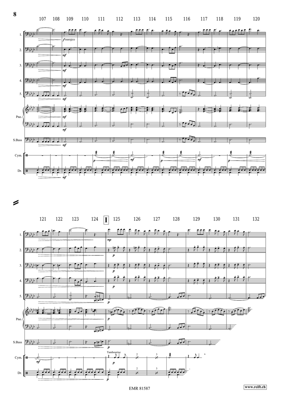 The Musketeers The Musketeers Trombone scores gallery preview page 8
