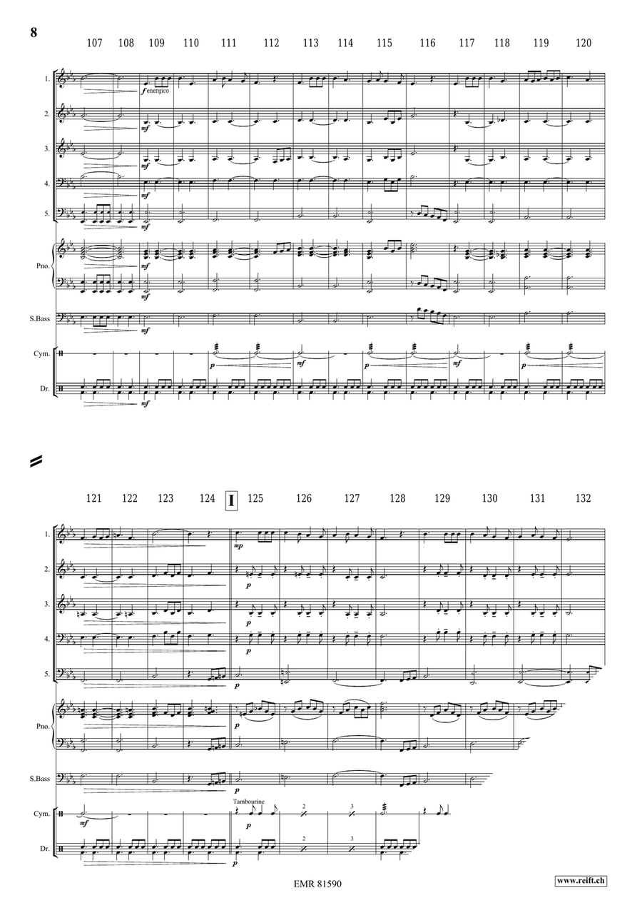 The Musketeers The Musketeers Woodwind Quintet scores gallery preview page 8