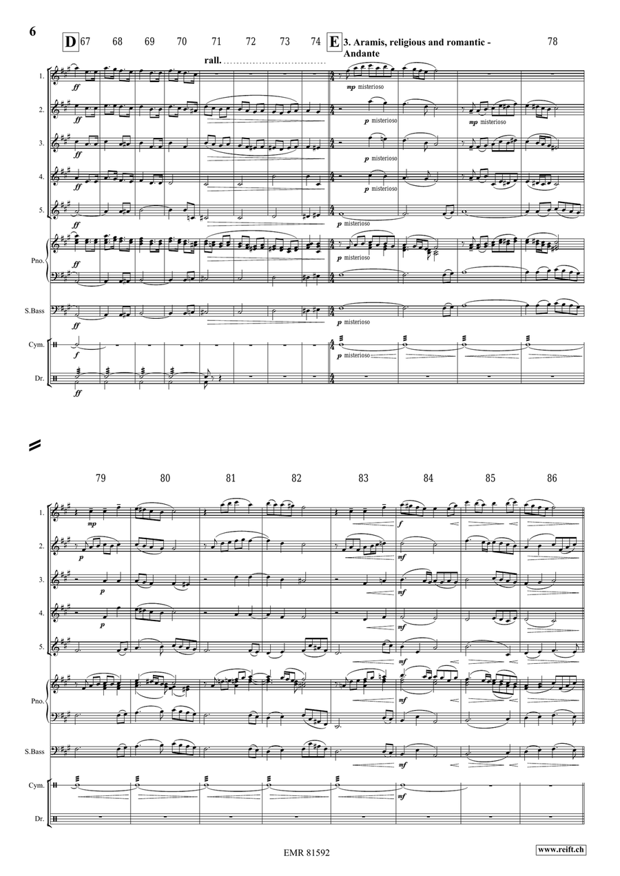 The Musketeers The Musketeers Flute scores gallery preview page 6