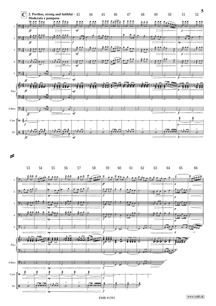 The Musketeers The Musketeers Bassoon scores gallery preview page 5