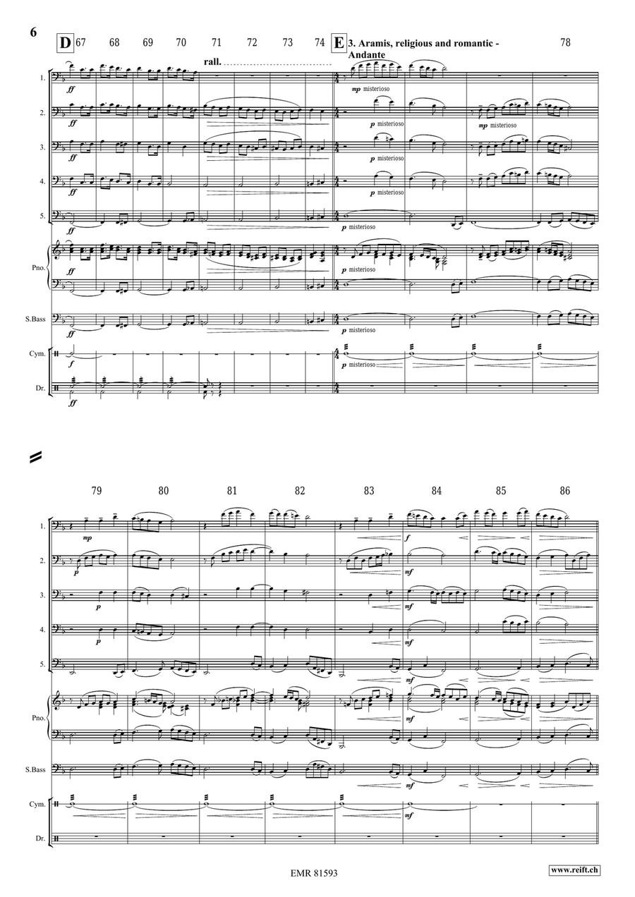 The Musketeers The Musketeers Bassoon scores gallery preview page 6