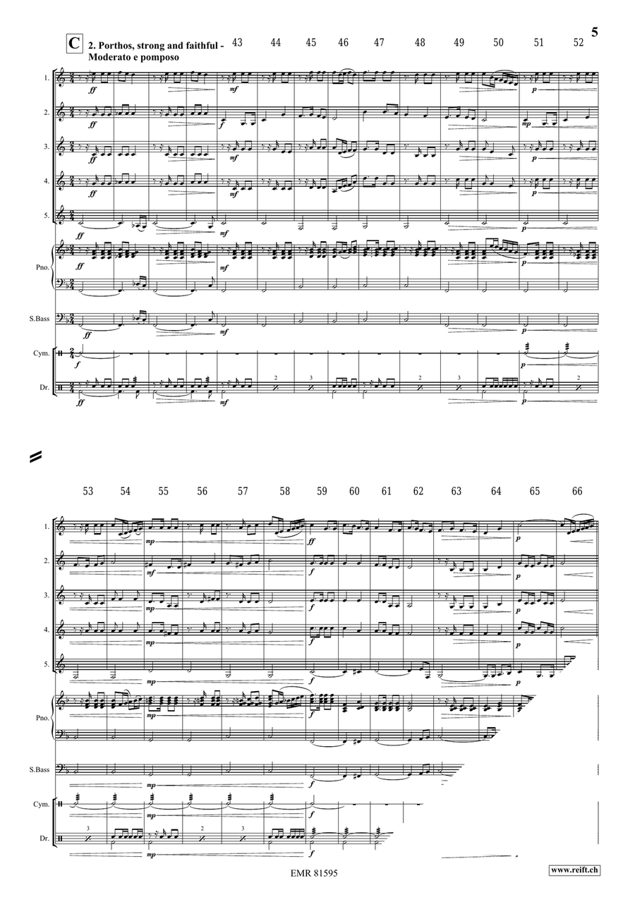 The Musketeers The Musketeers Horn scores gallery preview page 5
