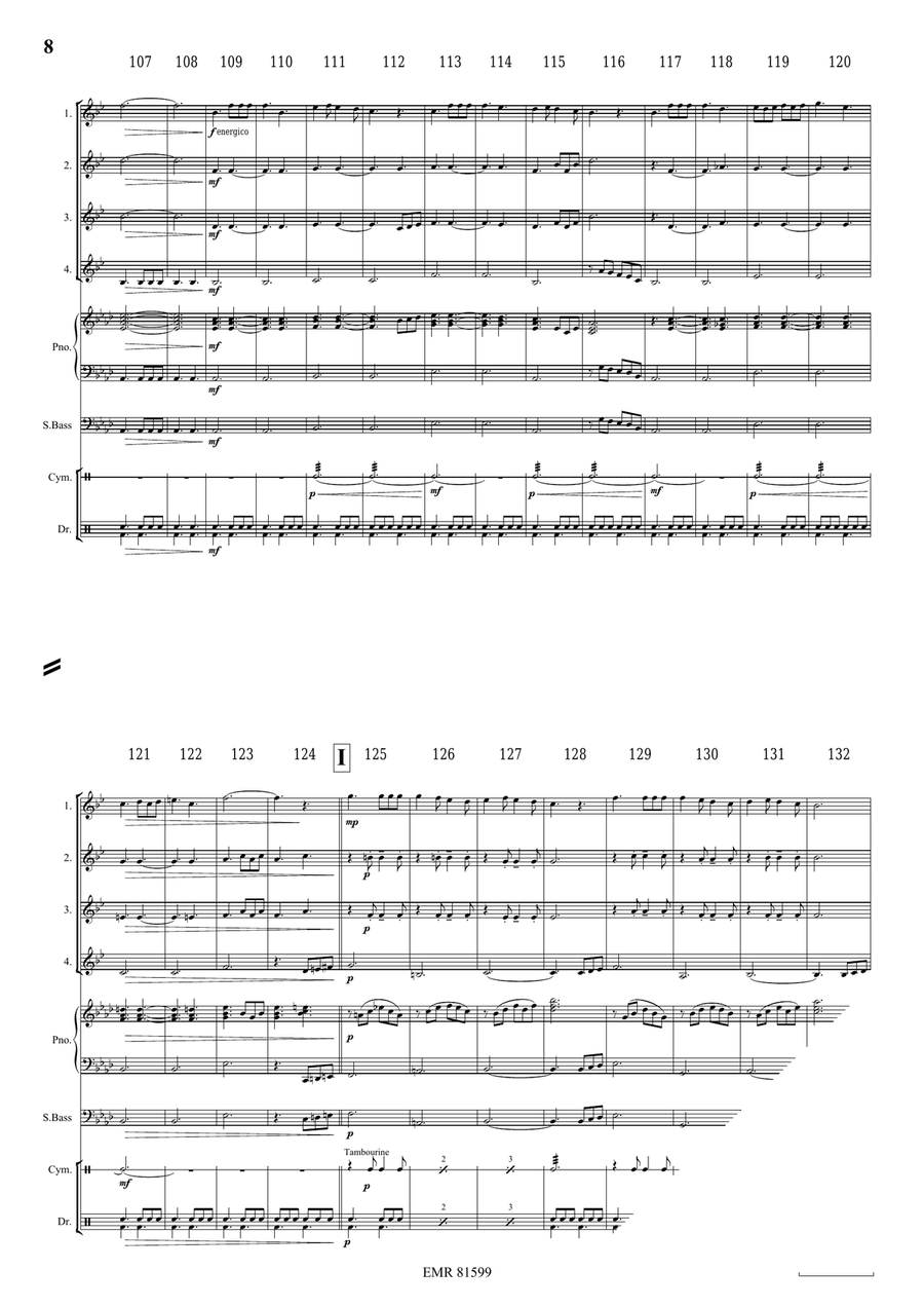 The Musketeers The Musketeers Clarinet Quartet scores gallery preview page 8