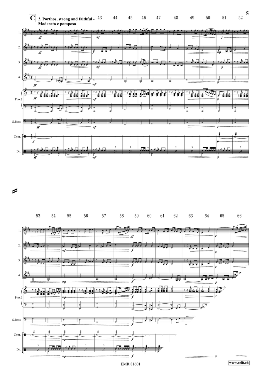 The Musketeers The Musketeers Cornet scores gallery preview page 5