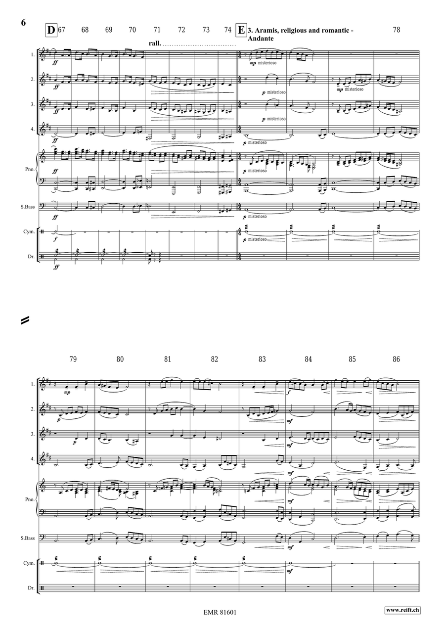 The Musketeers The Musketeers Cornet scores gallery preview page 6