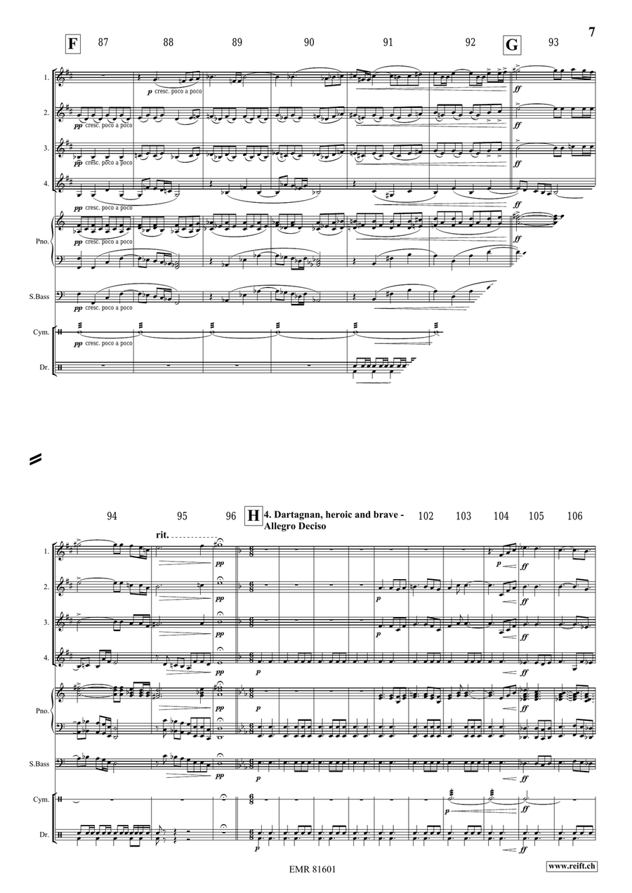 The Musketeers The Musketeers Cornet scores gallery preview page 7