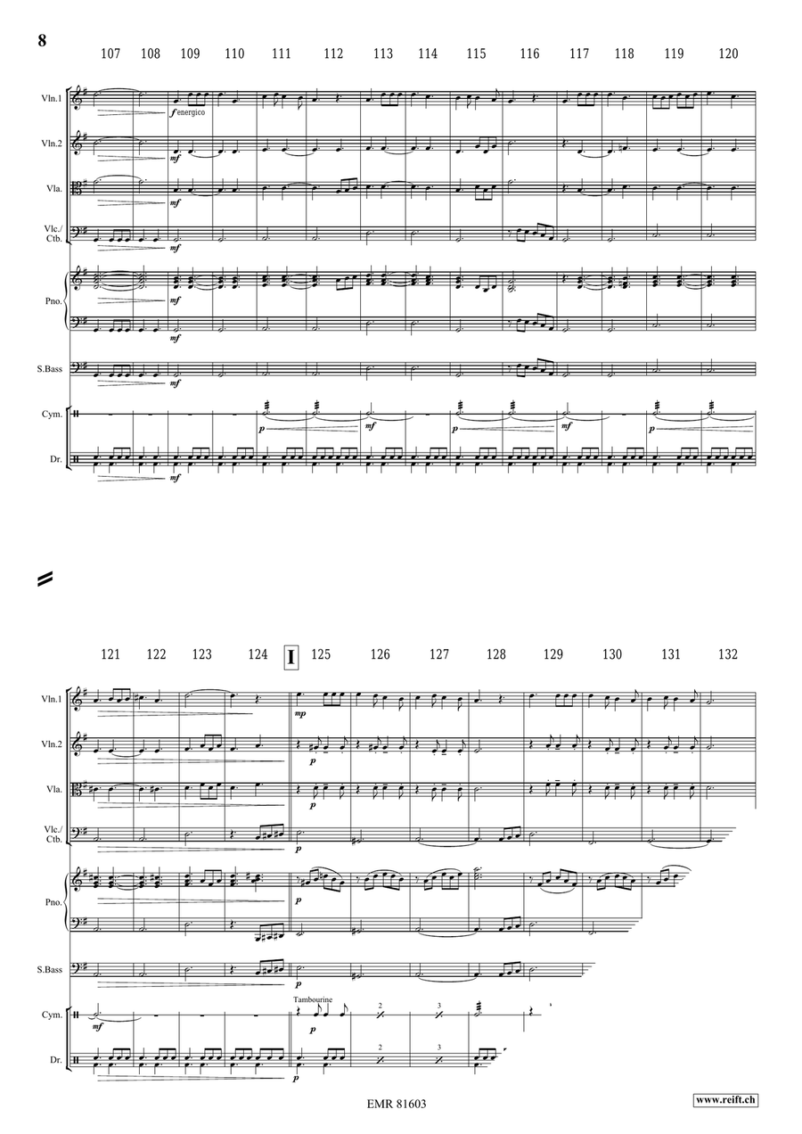 The Musketeers The Musketeers String Quartet scores gallery preview page 8