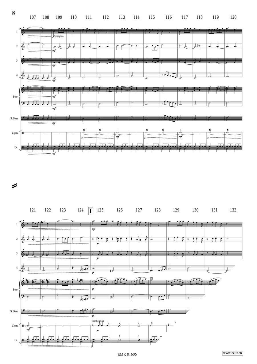 The Musketeers The Musketeers Flute Quartet scores gallery preview page 8