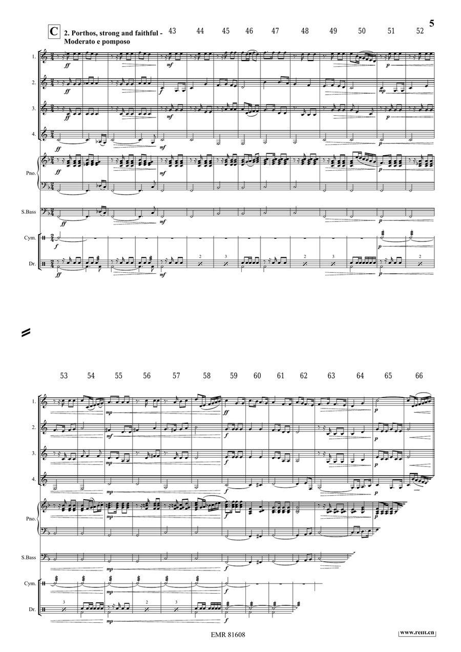 The Musketeers The Musketeers Horn scores gallery preview page 5
