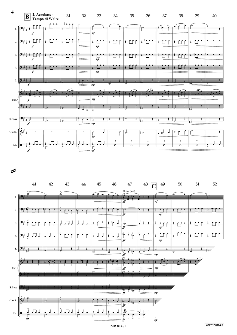 At The Circus At The Circus Bassoon scores gallery preview page 5