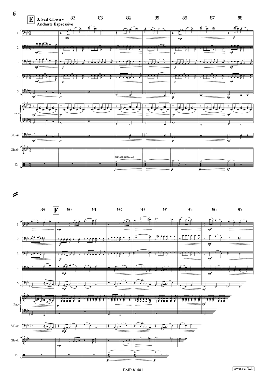At The Circus At The Circus Bassoon scores gallery preview page 6