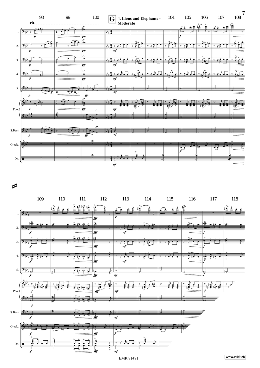 At The Circus At The Circus Bassoon scores gallery preview page 7