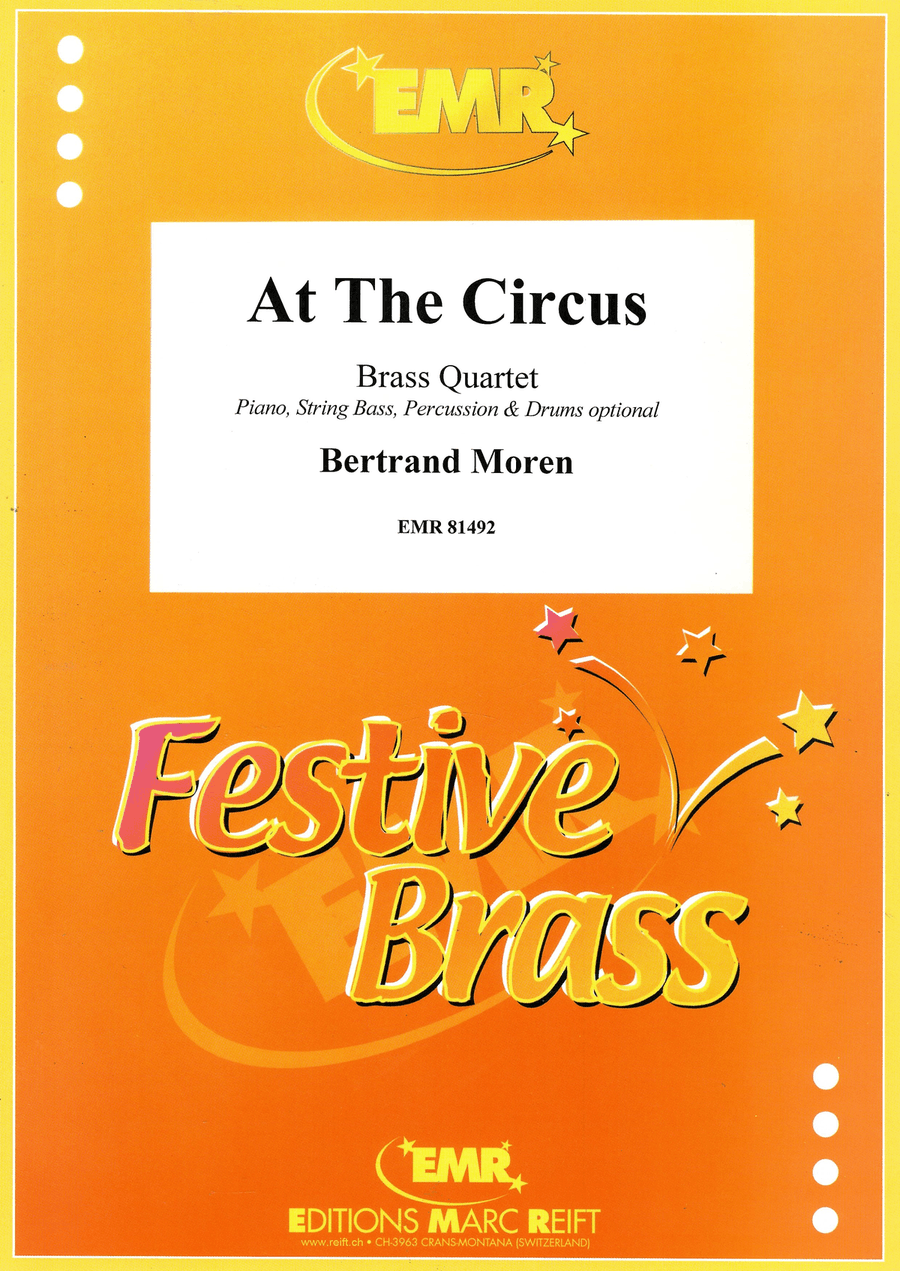 At The Circus At The Circus Brass Quartet scores gallery preview page 1