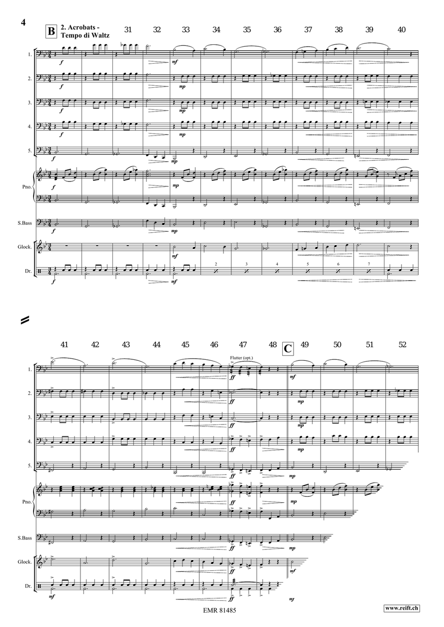 At The Circus At The Circus Tuba scores gallery preview page 5