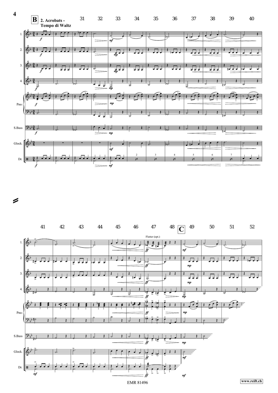 At The Circus At The Circus Horn scores gallery preview page 5