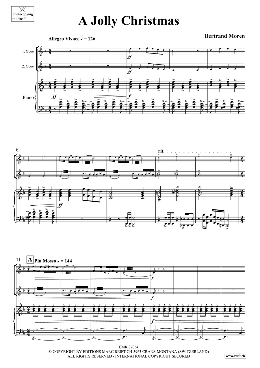 A Jolly Christmas A Jolly Christmas Piano Accompaniment scores gallery preview page 4