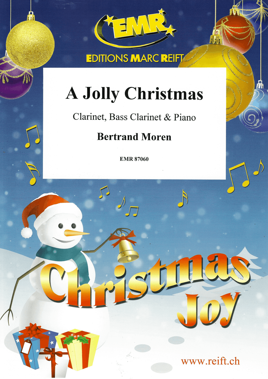 A Jolly Christmas A Jolly Christmas Bass Clarinet scores gallery preview page 1