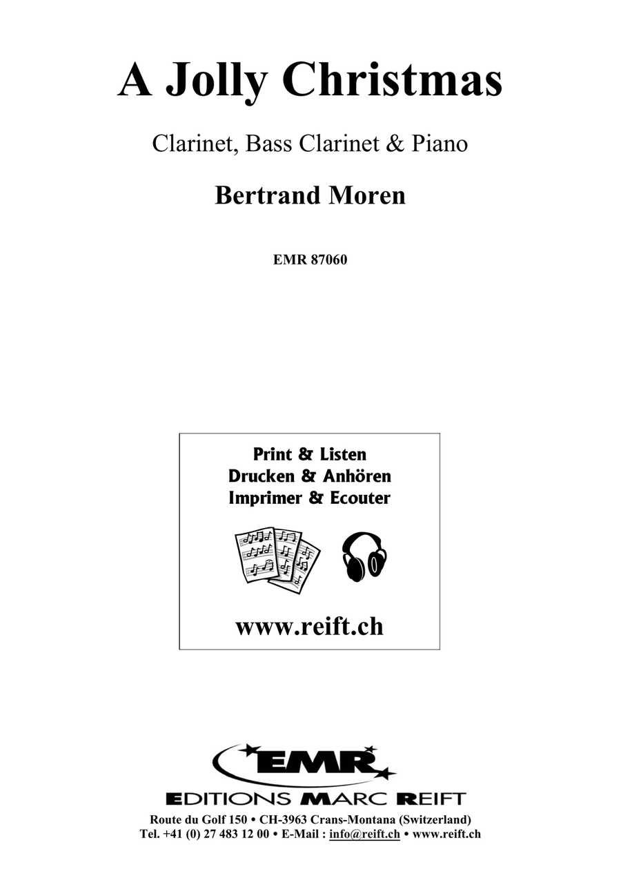 A Jolly Christmas A Jolly Christmas Bass Clarinet scores gallery preview page 2