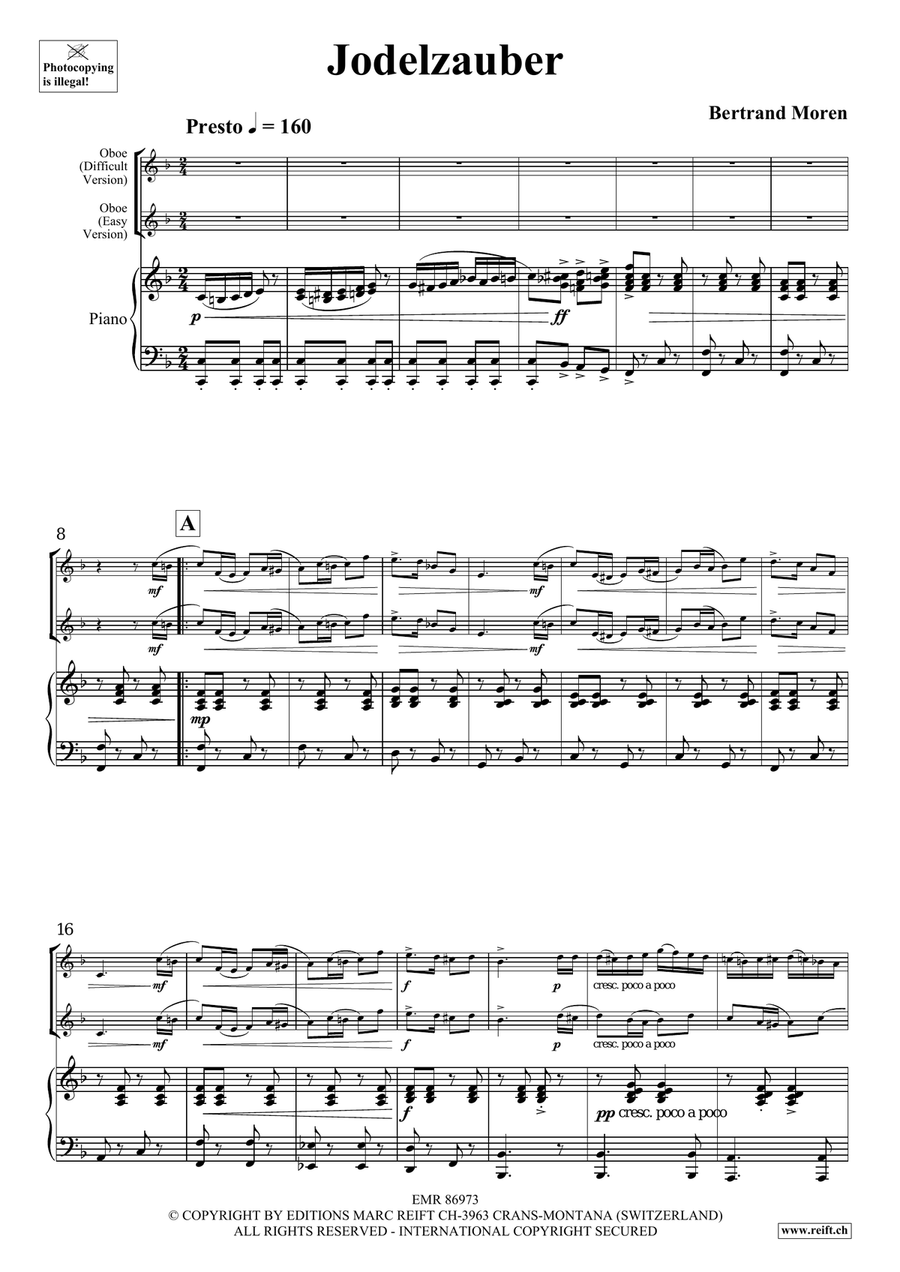 Jodelzauber Jodelzauber Piano Accompaniment scores gallery preview page 6