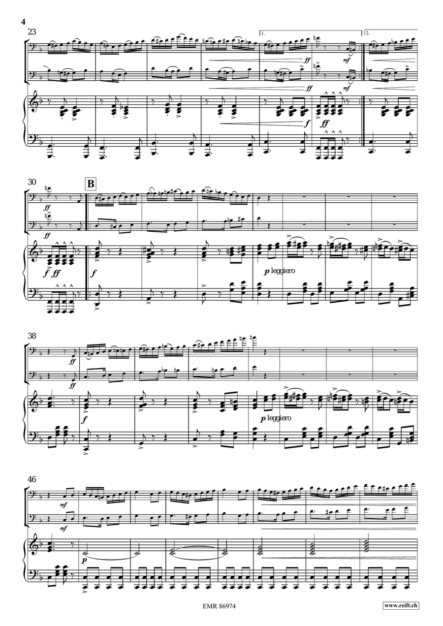 Jodelzauber Jodelzauber Bassoon Solo scores gallery preview page 7
