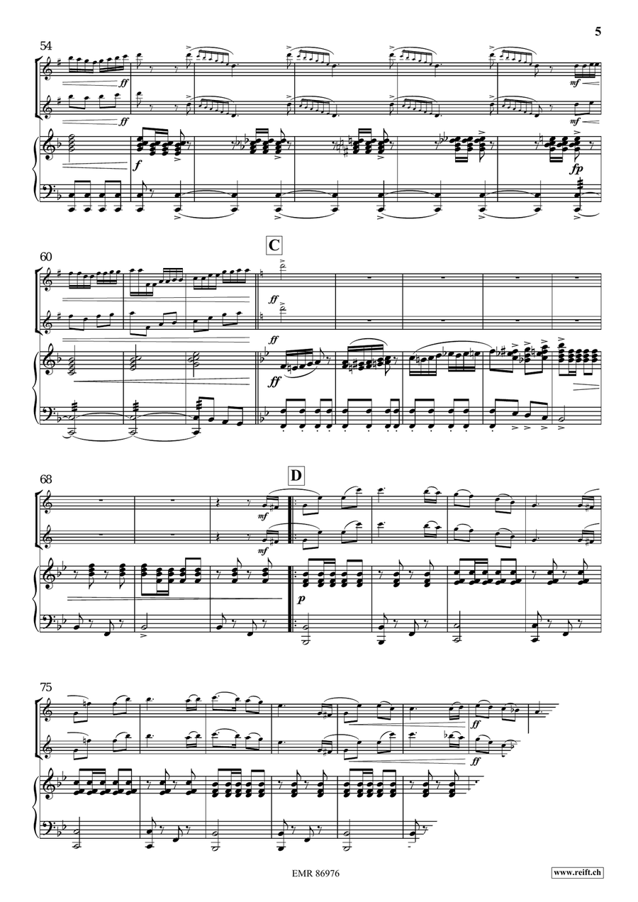 Jodelzauber Jodelzauber Soprano Saxophone scores gallery preview page 8