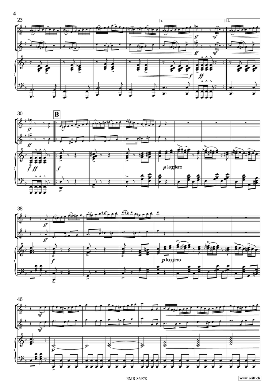 Jodelzauber Jodelzauber Tenor Saxophone scores gallery preview page 7