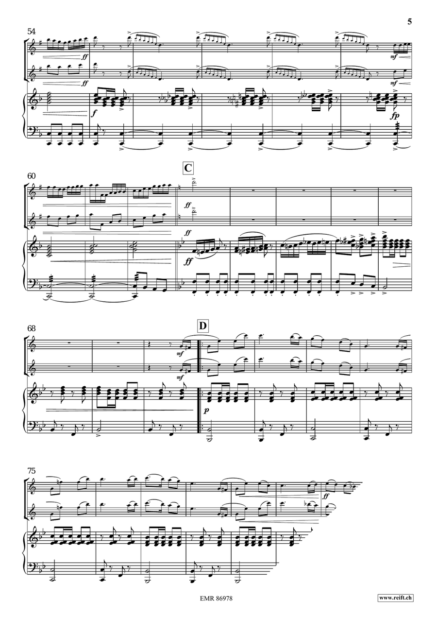 Jodelzauber Jodelzauber Tenor Saxophone scores gallery preview page 8